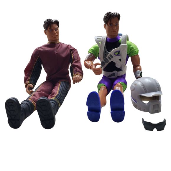 Max Steel GI JOE  1998 Mattel 12" Action Figure Lot Vintage - Picture 4 of 16